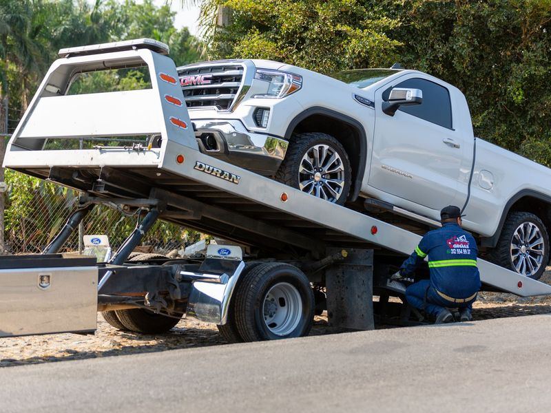 Towing job near St. Augusta, MN